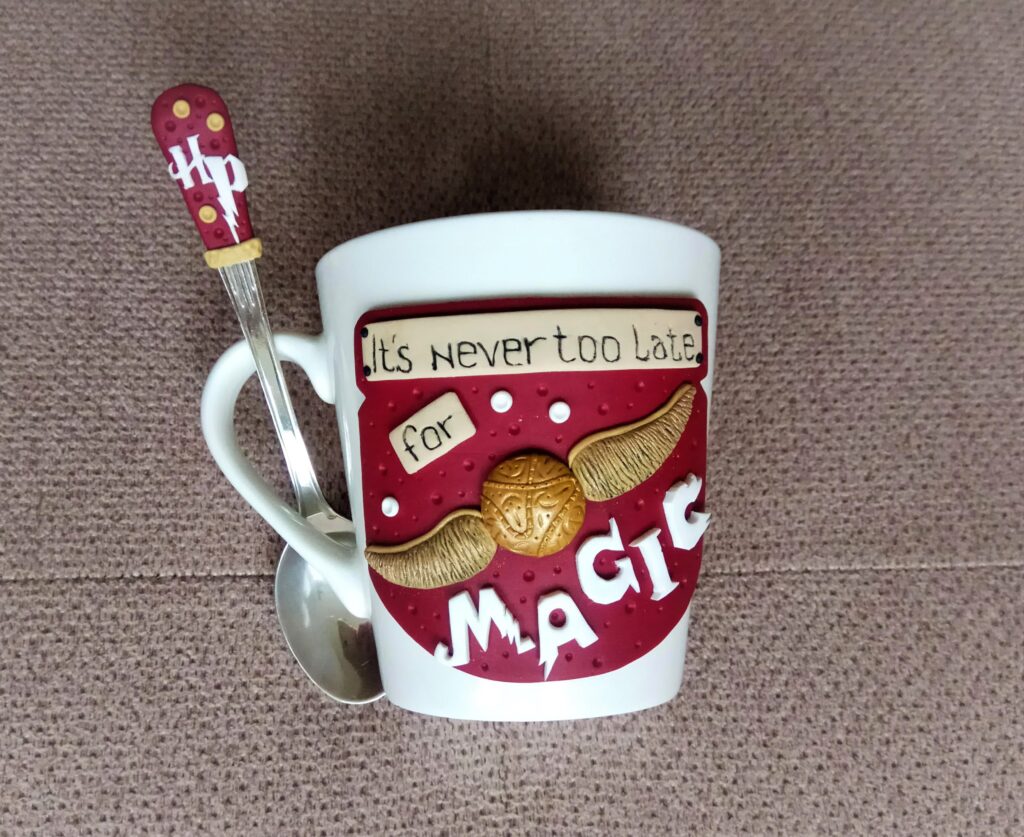 Хари Потър подарък, чаша ръчна изработка от Magratea Handmade